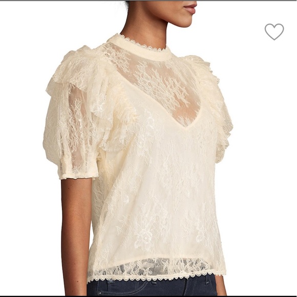 🔥Free People lace top - Picture 3 of 8